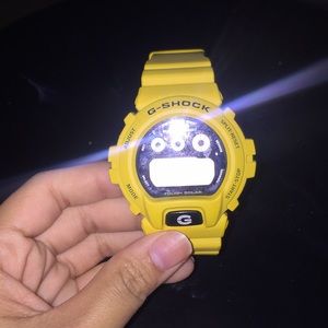 G-Shock Watch-Yellow